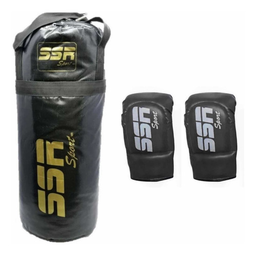 Saco M Costal De Boxeo Alta Durabilidad Relleno + Guantes