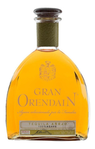 Paquete De 3 Tequila Gran Orendain Añejo 750 Ml