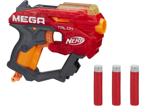 El Lanzador Nerf Mega Talon Incluye 3 Mega Accustrike Oficia