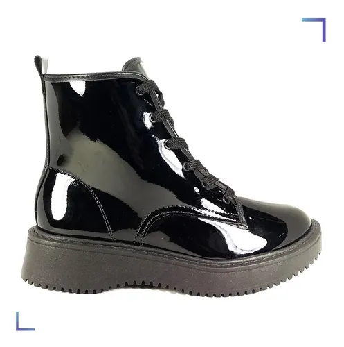 Borcego Botita Lady Stork Mujer Cl sico Cordones Clorinda