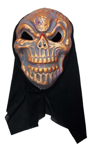 Mascara De Calavera Con Capucha Espuma De Poliuretano