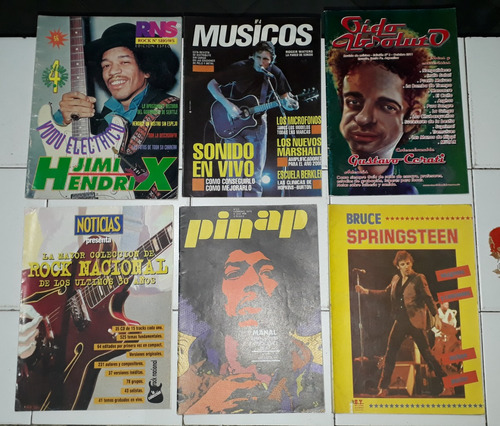 Revistas De Musica Rock Varias Leer!