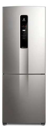 Geladeira com freezer Electrolux IB51S con capacidad de 490L inox look