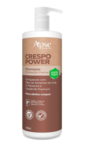 Shampoo Crespo Power Hidratação Intensa 1000 Ml