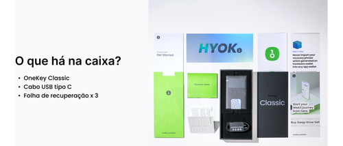 Carteira Para Criptomoedas Onekey Classic 1s Bluetooth