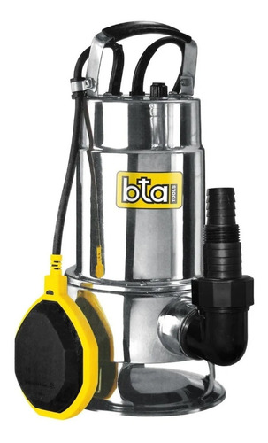 Bomba Sumergible Bta P/agua Sucia 900w 240l/m Acero Inoxid.