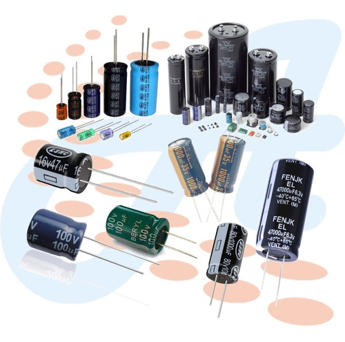 Condensador Capacitor Electrolitico 1000uf 10v Kit 5 Unidad