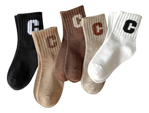 Calcetines Para Niños De Algodón Peinado A Media Pantorrilla
