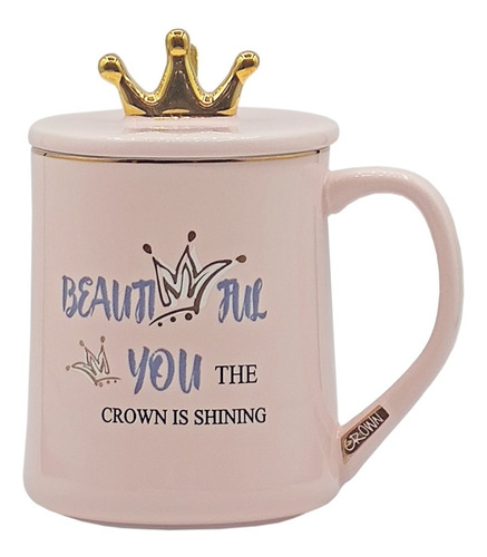 Taza Con Tapa-cuchara Mod. Crown