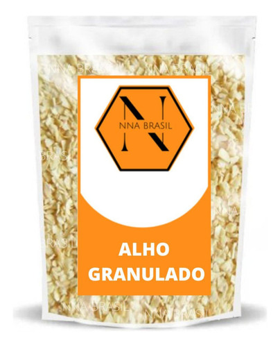 Alho Granulado Desidratado - 500g - Nna Brasil