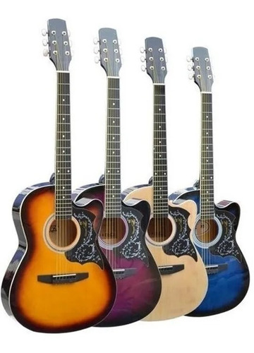 Imagen 1 de 1 de Guitarra Acústica Importada California + Accesorios
