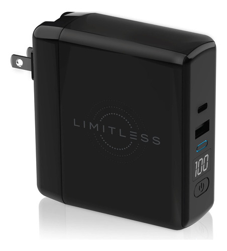 Limitless Powerpro Go - Cargador De Pared 3 En 1 De 10000mah