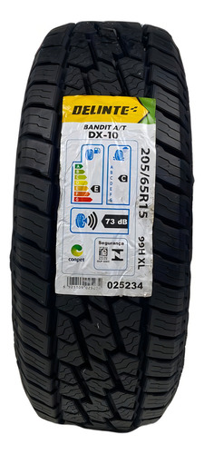 2 Pneu 205/65 15 A/t Saveiro Ecosport Crossfox Doblo Dx10