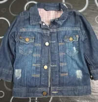 Comprar Campera Jean Bebé Cheeky, Poco Uso, Talle L, 12 A 18 Ms