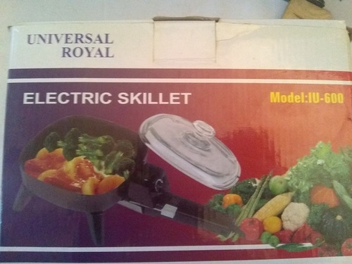 Sarten Electrica Marca Universal Royal Modelo Iu-600