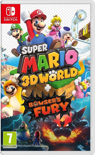 Jogo Super Mario 3d World + Bowser's Fury Switch Físico