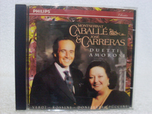 Cd Montserrat Caballé & José Carreras- Duetti Amorosi