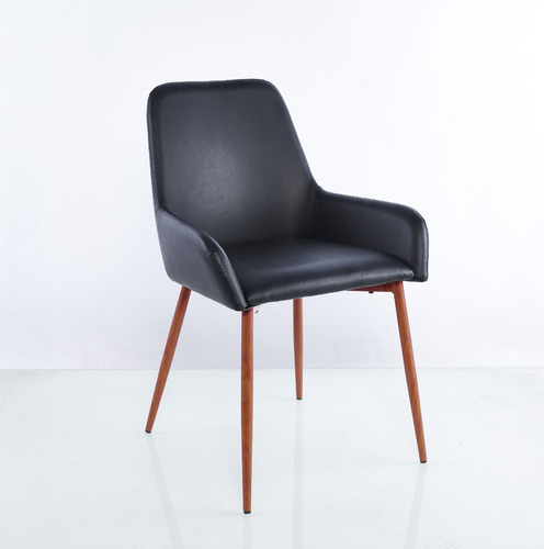 Sitial Concept Negra/café Set X2 Unidades Color de la estructura de la silla Café