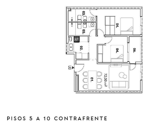 Imagen 36 de 42 de Studios, 2 Y 3 Dormitorios De Calidad A Metros De Oroño