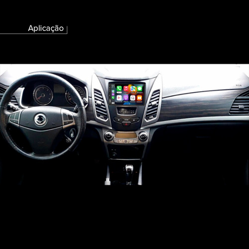 Central Multimidia Android Auto Ssangyong Korando 2014 2015