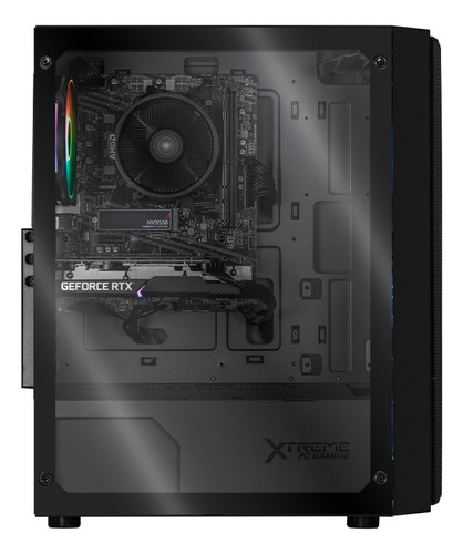 Xtreme Pc Geforce Rtx 3060 Ryzen 5 16gb Ssd 1tb Wifi Black