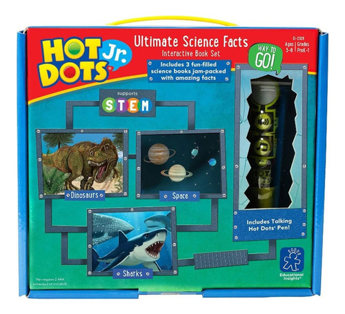 Hotdots Jr. Ultimate Science +pen