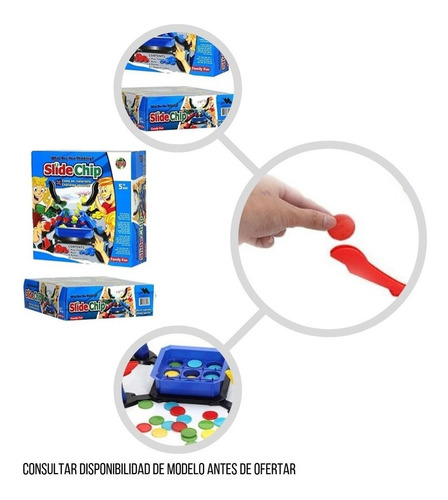 Slide Chip Juego Lanza Fichas Ct Plumitaa 19006 Kuky