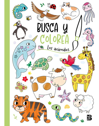 Busca Y Colorea Los Animales - Ballon