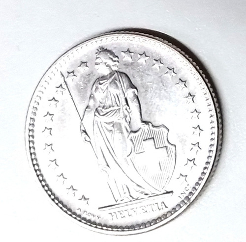Moeda - Switzerland - 2 Francs - 1972-helvetia (Usado)