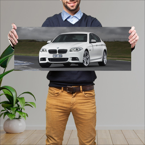 Cuadro 30x80cm Auto 2011 Bmw 5 Series M Sport Au 844