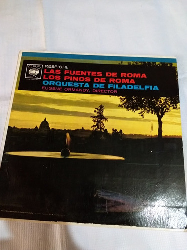 Orquesta Filadelfia Eugene Ormandy Los Puentes De Roma Disco