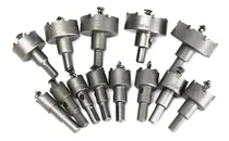 Comprar Set De 16 Brocas Tct Para Cortar Metales  Acero Inoxidable