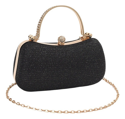 Bolso De Fiesta Con Cadena.