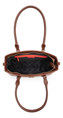 Bolsa Satchel Cloe Isarel I Mediano Color Marrón