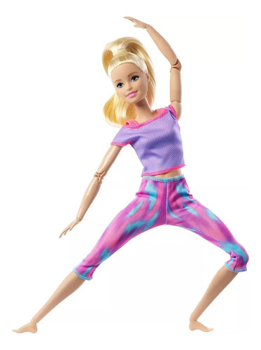 Barbie Loira Made To Move Feita Para Mexer - Mattel Ftg80