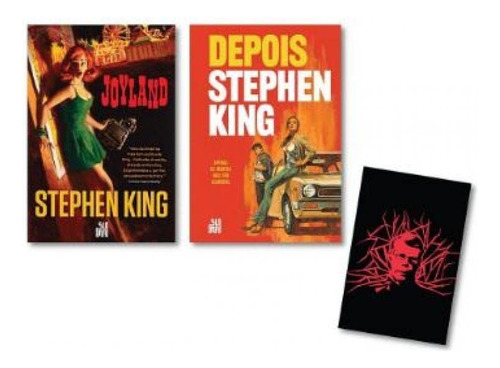  2 Livros Stephen King -joyland E Depois + Brinde