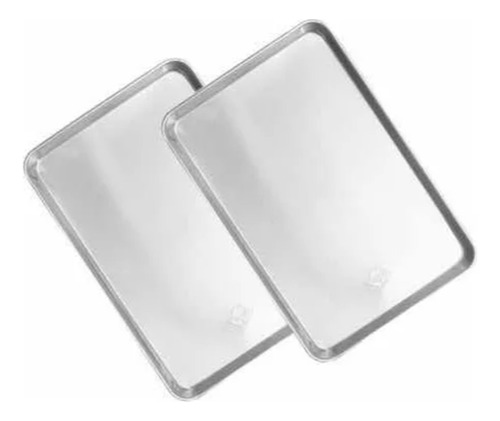 Pack De 2 Charolas 30x45cm La Ideal De Aluminio Para Hornear