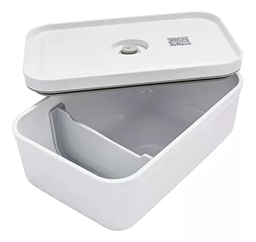 Recipientes de vacío para alimentos FRESH & SAVE, juego de 3, blanco,  plástico, Zwilling 