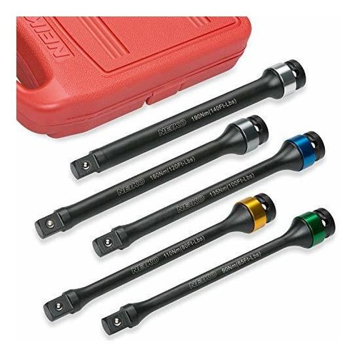 Set De Barras De Extensión De Torque Neiko 02450a