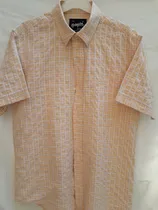 Comprar 2 Camisas Hombre Manga Corta Talle L Usadas Impecable