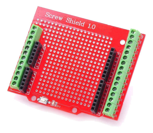 Proto Screw Shield Arduino V1.0 Terminales Borneras [ Max ]