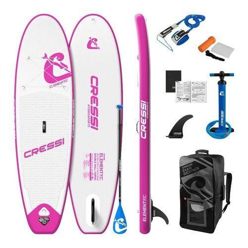 Tabla Cressi Paddle Board Inflable Modelo Element Isup 9'2