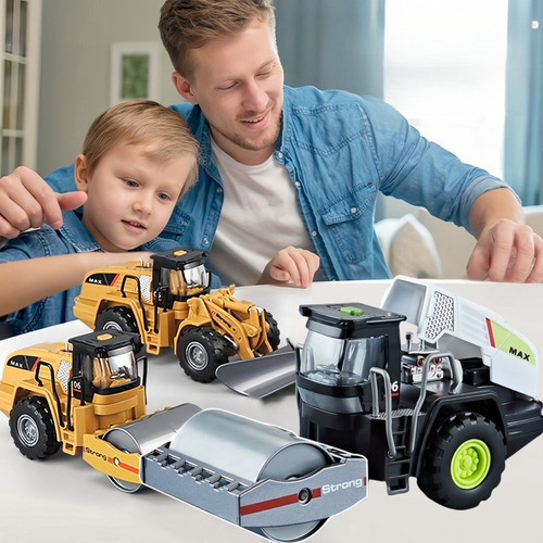 Modelo De Vehículo De Ingeniería Simulado Para Niños, Con Lu