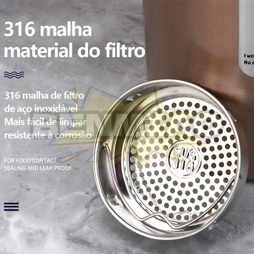 Termo Café 1l Acero Inox Doble Pared Portátil
