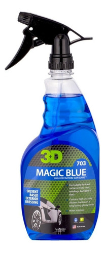 Revividor De Neumáticos Magic Blue - 3d Color Azul