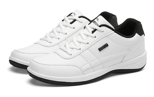 Tenis Para Caminar De Hombre Piel Deportes Zapatos Para Corr