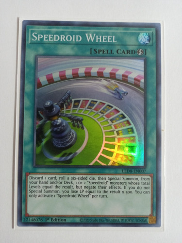 Speedroid Wheel - Super Rare    Led8