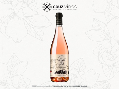 Imagen 1 de 1 de Vino Natural Lala La! Tempranillo Rosé