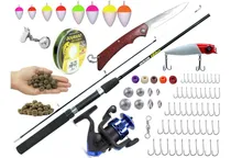 Comprar Kit De Pesca Completo 1 Varas 1,20m 1 Molinetes + Acessórios