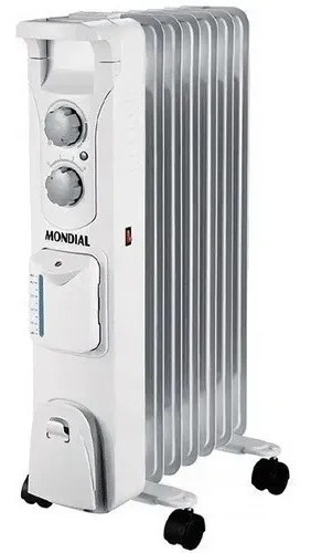 Aquecedor Mondial 2.000w Com Umidificador De Ambiente /220v Cor Branco